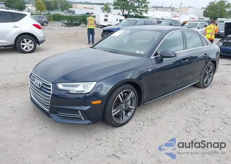 2018 Audi A4 2.0T Premium/2.0T Tech Premium from USA, damaged, VIN WAUENAF46JA122670